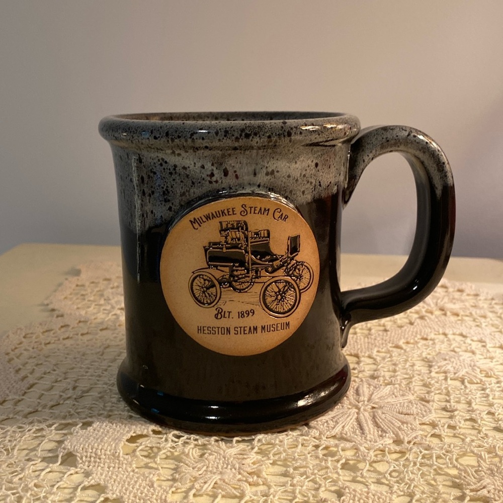 ☕️ Handcrafted Stoneware Large Bespoke Mug - Like New